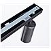 Lampada Da Soffitto Winx 2 Nero /cromo Sl. 1367 - Moderno Lampade Da Soffitto Nero /cromato 18.5x30x6 Cm - Foto miniatura 5