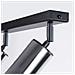 Lampada Da Soffitto Winx 2 Nero /cromo Sl. 1367 - Moderno Lampade Da Soffitto Nero /cromato 18.5x30x6 Cm - Foto miniatura 8