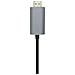 A109-0392 cavo e adattatore video 0,8 m HDMI tipo A (Standard) USB tipo-C Alluminio, Nero - Foto miniatura 2