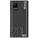 Power Bank Pack Emergenza 20000 Mah 2x Usb Fino A 22.w Per Smartphone Tablet Ideal Per Rider - Foto miniatura 5
