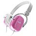 Mach Power Cuffie S908 Hi-fi Ad Archetto Colore Bianco/rosa Hp-s908-p - Foto miniatura 1