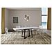 Tavolo allungabile 90x120/380cm Zeplir bianco frassino gambe antracite - Foto miniatura 3