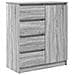 Credenza con Cassetti Grigio Sonoma 71x35x84 cm in Truciolato - Foto miniatura 1
