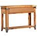 Tavolo Console 110x34x74 Cm In Legno Massello Di Acacia - Foto miniatura 3