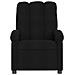 Poltrona Elettrica Reclinabile Nera in Tessuto - Foto miniatura 9
