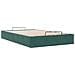 Struttura Letto Pouf Senza Materasso 120x190 cm Velluto - Foto miniatura 9