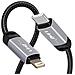 Cavo Lightning A Usb-c Power Delivery 36w In Nylon Intrecciato 1,2m, Nero - Foto miniatura 10