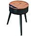 86545 stufetta elettrica Interno Nero, Legno Riscaldatore ambiente elettrico con ventilatore - Foto miniatura 1