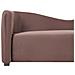 Divano 3 Posti Veltada Velluto Marrone Scuro - Foto miniatura 5