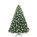 Albero di Natale artificiale con 300 LED Verde 180 cm PE e PVC - Foto miniatura 3