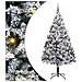 Albero di Natale artificiale con 300 LED Bianco 210 cm - Foto miniatura 1
