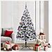 Albero di Natale artificiale con 300 LED Bianco 210 cm - Foto miniatura 2
