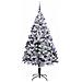 Albero di Natale artificiale con 300 LED Bianco 210 cm - Foto miniatura 4