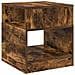 Tavolino Rovere fumé 40,5 x 40 x 45 cm Legno multistrato - Foto miniatura 1