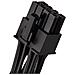 FX600 Platinum alimentatore per computer 600 W 20+4 pin ATX Flex ATX Nero - Foto miniatura 4
