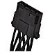 FX600 Platinum alimentatore per computer 600 W 20+4 pin ATX Flex ATX Nero - Foto miniatura 13