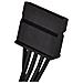 FX600 Platinum alimentatore per computer 600 W 20+4 pin ATX Flex ATX Nero - Foto miniatura 15