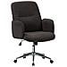 Sedia ergonomica per ufficio - Schienale alto design conchiglia, girevole con ruote - Grigio - Foto miniatura 1