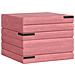 Divano Letto Pieghevole 140 x 67 x 45 cm Rosa - Foto miniatura 4