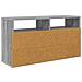 Lowboard con cassetto Grigio Sonoma 72 x 22,5 x 38 cm - Foto miniatura 8