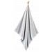 Asciugamano Liczi2 - 70x140 cm - Grigio metallizzato - Alta qualità - Morbido e assorbente - Foto miniatura 2