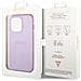 Guess Guhcp14lpsasbpu Iphone 14 Pro 6.1 Viola /purple Saffiano Cinturino - Foto miniatura 3