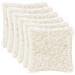 Cuscino con cuscino HEERLEN 6 pz Bianco Fleece PV - Foto miniatura 1
