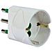 IPW-ADP16 - Adattatore Schuko Spina 2P+T 16A-Presa Schuko 2P+T - Foto miniatura 3