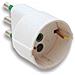 IPW-ADP16 - Adattatore Schuko Spina 2P+T 16A-Presa Schuko 2P+T - Foto miniatura 2