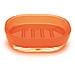 Portasapone in Plastica PS a Doppia Iniezione Arancia 4 cm 46927 - Foto miniatura 1