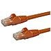 Cavo di rete CAT 6 - Cavo Patch Ethernet RJ45 UTP arancio da 10m antigroviglio - Foto miniatura 1