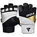 Guanti Palestra Pelle Fitness Crossfit Sollevamento Pesi Allenamento Antisudore Workout Bodybuilding Antiscivolo Polso Powerlifting Imbottiti Gym Gloves S11wb M - Foto miniatura 1