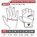 Guanti Palestra Pelle Fitness Crossfit Sollevamento Pesi Allenamento Antisudore Workout Bodybuilding Antiscivolo Polso Powerlifting Imbottiti Gym Gloves S11wb M - Foto miniatura 2