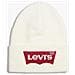 Oversized Batwing Beanie Berretto Uomo Taglia Unica Colore Bianco - Foto miniatura 1