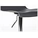 2 Sgabelli Alti Hoover in Polipropilene - Set 2 Sgabelli Bar Design Regolabile 59-80 cm I Sedie Sgabello Girevole 360°con Schienale I Sgabelli Ergonomici Grigio - Foto miniatura 5