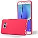 Custodia Compatibile Con Samsung Galaxy Note 5 In Frost Rosso - Coperchio Protettivo In Silicone Tpu Flessibile - Foto miniatura 1