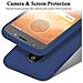 Custodia Compatibile Con Motorola Moto E5 Play Go In Liquid Blu - Coperchio Protettivo In Silicone Tpu Flessibile - Foto miniatura 2