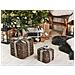 Set Di Due Decorazioni Natalizie Argento Inari - Foto miniatura 11