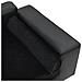 Divano per Cani Nero 81x43x31 cm in Peluche e Similpelle - Foto miniatura 3