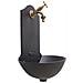 Fontana A Parete Mod. malaga Per Casa Giardino Esterno Con Rubinetto In Ottone Brunito Cod. 303 / b - Foto miniatura 1