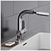 Miscelatore per Lavabo con Getto Estraibile LONDON Cromato - Foto miniatura 2