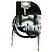 Cavo Patch Professionale 6.35mm / 6.35mm Maschio / Maschio da 1 m Nero - Foto miniatura 1
