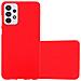 Custodia Compatibile Con Samsung Galaxy A33 5g In Frost Rosso - Coperchio Protettivo In Silicone Tpu Flessibile - Foto miniatura 1