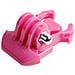 Fibbia Innesto Rapido Clip Per Gopro Hd Hero - Action Cam Nilox Trevi Storex Magenta - Foto miniatura 2