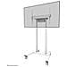 FL55-875WH1 Supporto da Pavimento Motorizzato per Schermi da 55 a 100" Colore Bianco - Foto miniatura 2