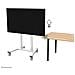 FL55-875WH1 Supporto da Pavimento Motorizzato per Schermi da 55 a 100" Colore Bianco - Foto miniatura 9