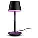 Lampada da Tavolo Portatile Hue Go Ricaricabile Autonomia fino a 48 Ore Colore Nero - Foto miniatura 1