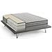 Materasso Singolo Tamara, Ortopedico In Memory Foam E Micromolle Insacchettate, 100% Made In Italy, Anti Acaro E Anallergico, Cm 80x190h37 - Foto miniatura 2