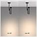 Lampadario A Sospensione Moderno Elti Alluminio Nero 1 Luce Gu10 50w Ip20 - Foto miniatura 3