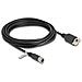 Cavo M12 codificato X da 8 pin femmina per RJ45 femmina per installazione Cat. 6A S /FTP da 5 m nero - Foto miniatura 1